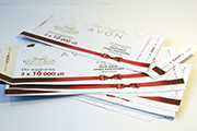 personalizowane bilety Avon personalizowane bilety